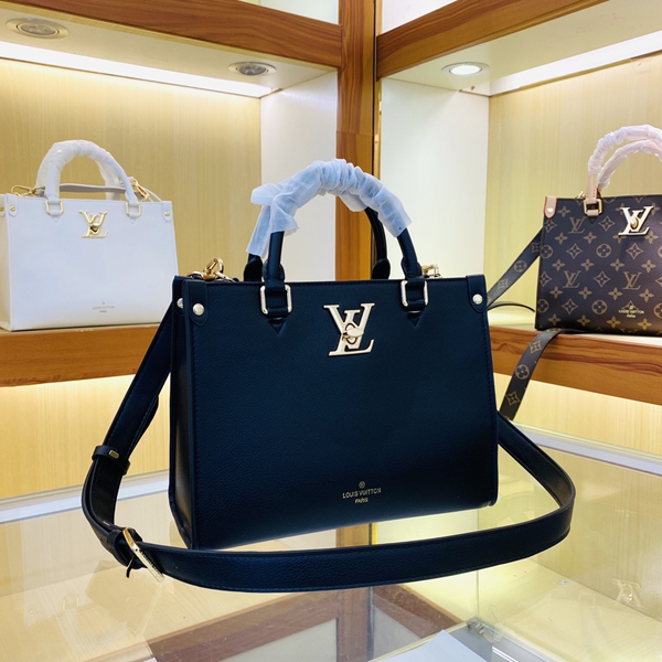 ルイヴィトンバッグ角部分ディテール